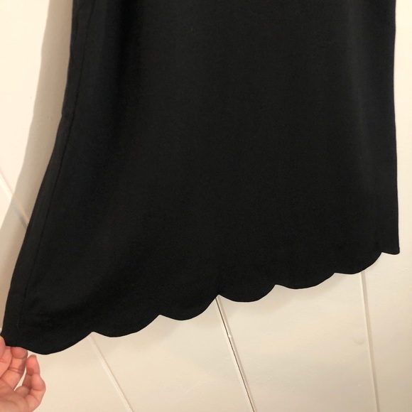 Design Lab Black Scallop Halter Dress - Picture 5 of 7